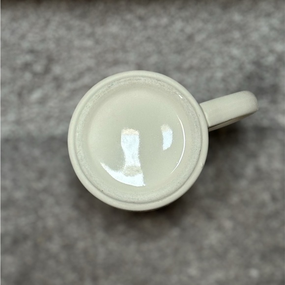 Vintage Cottagecore Floral Ceramic Mug Pink Striped Rose Tea Cup Romantic - Picture 6 of 9